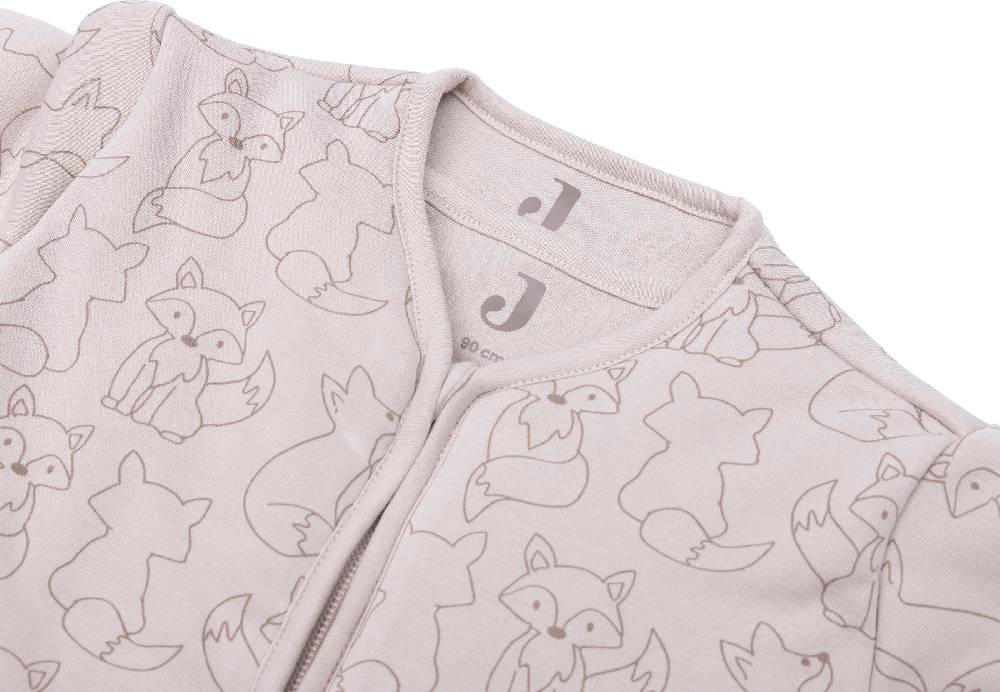 Jollein Schlafsack 4-Jahreszeiten 90cm Fox Nougat Tiefpreis