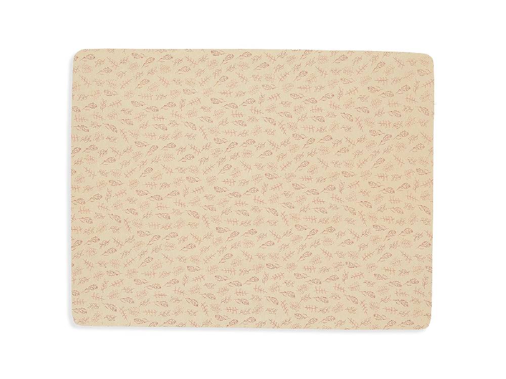 Jollein Spannbettlaken Jersey Laufgitter 75x95cm Meadow Rosewood Nur noch ein Tag übrig