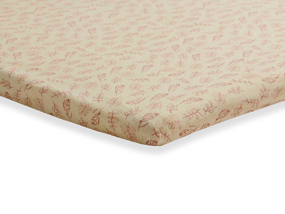 Jollein Spannbettlaken Jersey Laufgitter 75x95cm Meadow Rosewood Nur noch ein Tag übrig