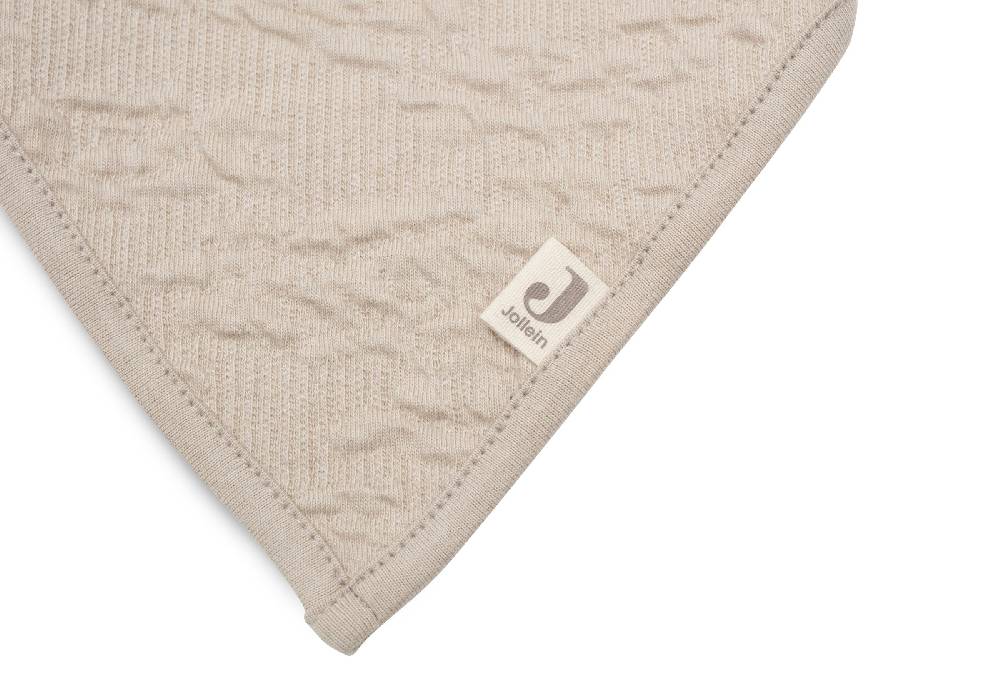 Jollein Lätzchen Bandana Soft Waves Nougat (2pack) Preisnachlass