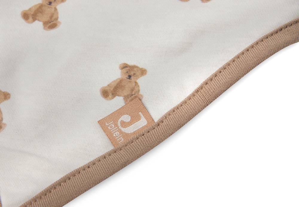 Jollein Lätzchen Bandana Teddy Bear GOTS (2pack) Cyber Monday