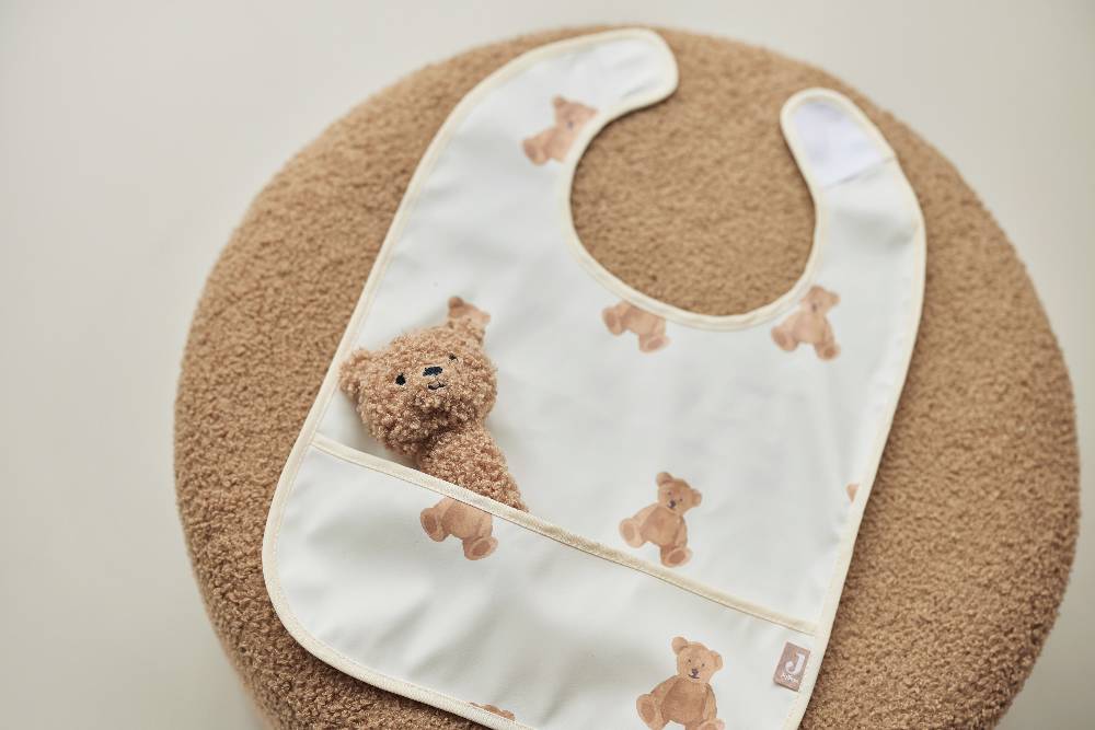 Jollein Lätzchen Wasserdicht Teddy Bear (2pack) Muttertagsangebot