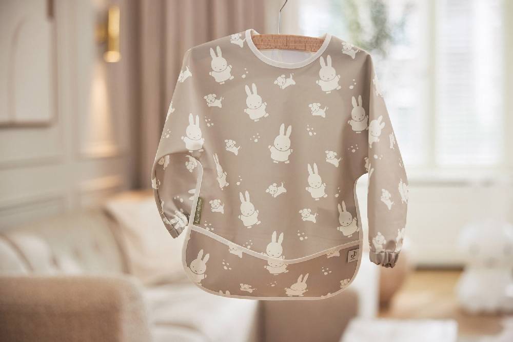 Jollein Lätzchen Wasserdicht mit Ärmeln MiffySnuffy Olive Green Neueste Mode