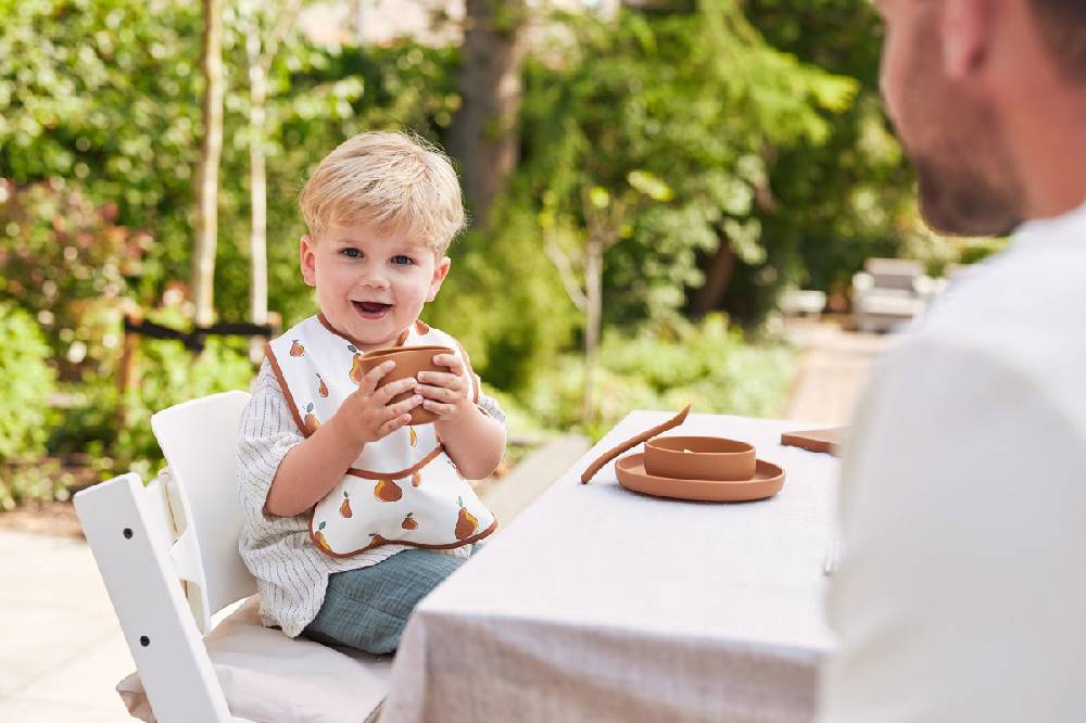 Jollein Sitzverkleinerer für Kinderhochstuhl Nougat Neuheiten