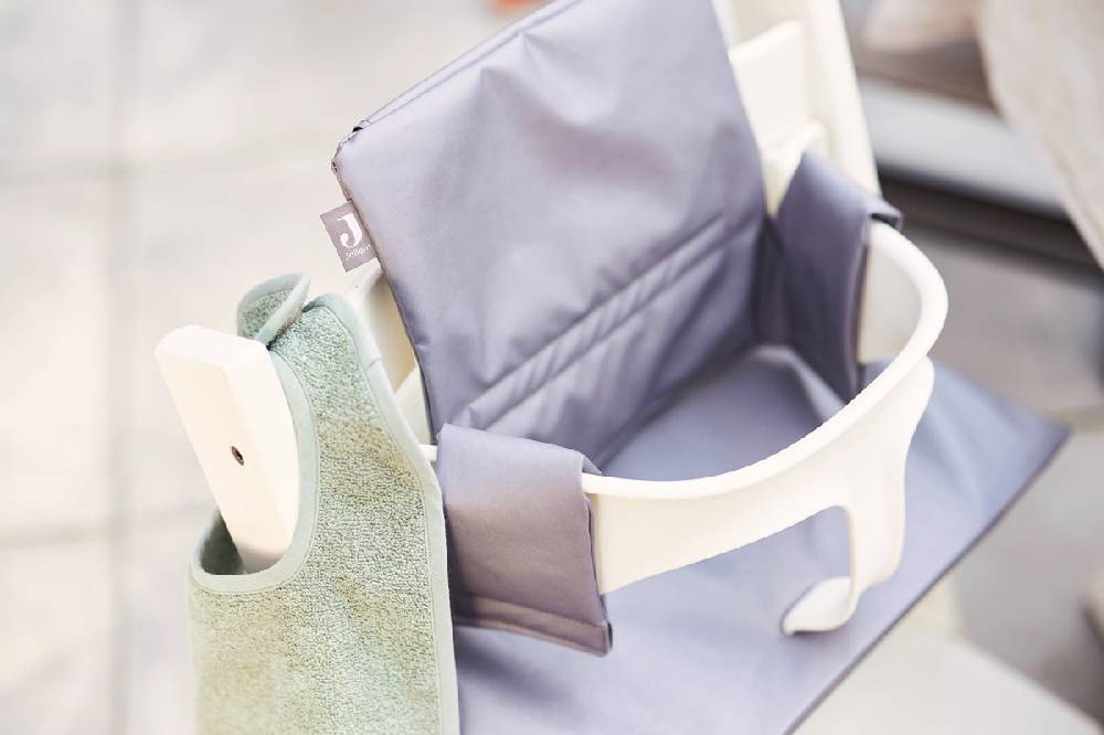 Jollein Sitzverkleinerer für Kinderhochstuhl Storm Grey Saisonale Angebote