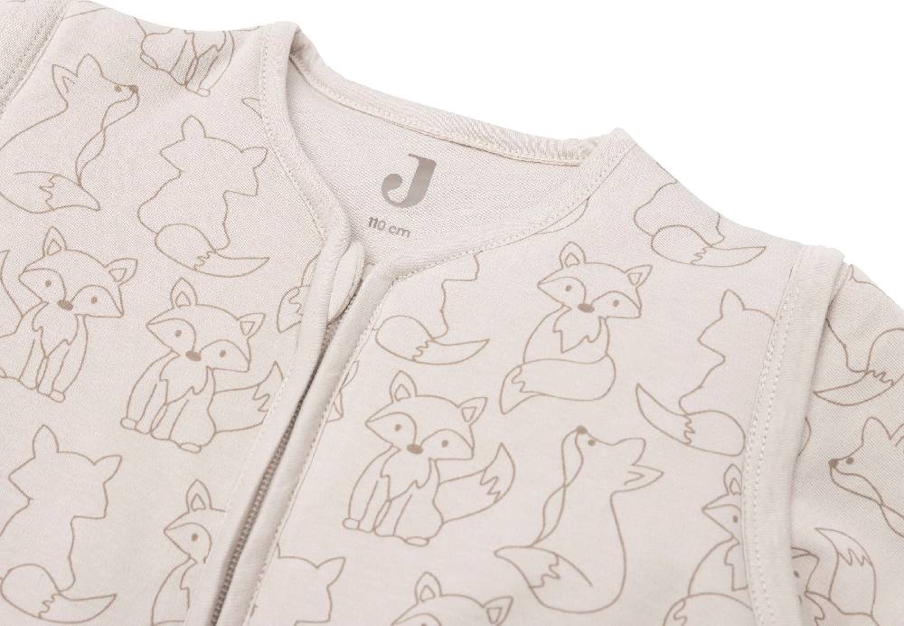 Jollein Schlafsack mit Abnehmbaren Ärmeln 110cm Fox Nougat Zeitbegrenzte Promotion