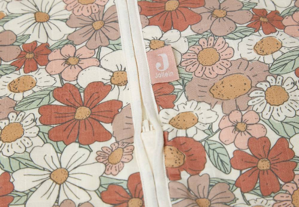 Jollein Schlafsack Hydrophil 110cm Blossom Clearance-Verkauf