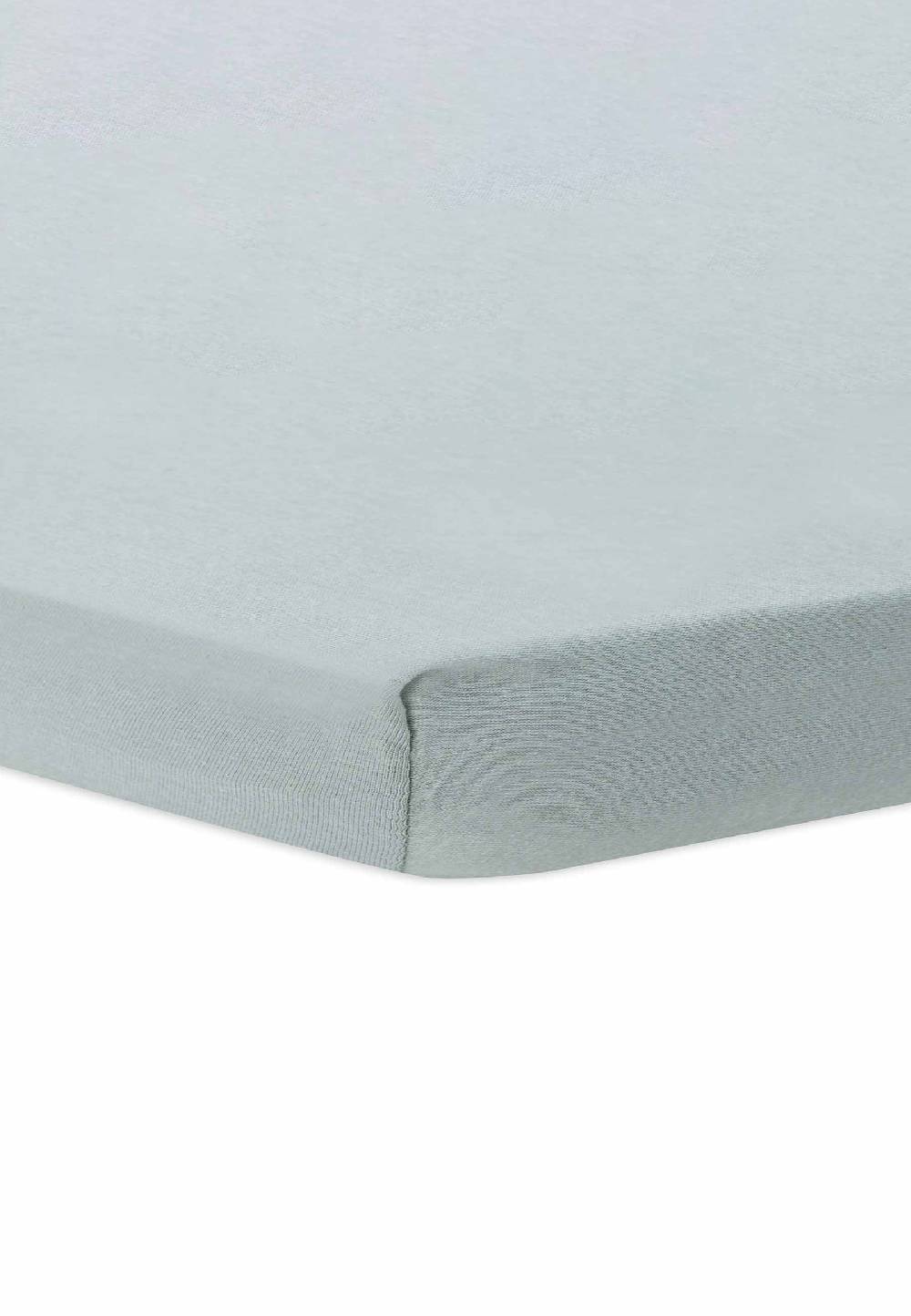 Jollein Spannbettlaken Laufgitter Jersey 75x95cm - Sea Green 50% Rabatt für begrenzte Zeit