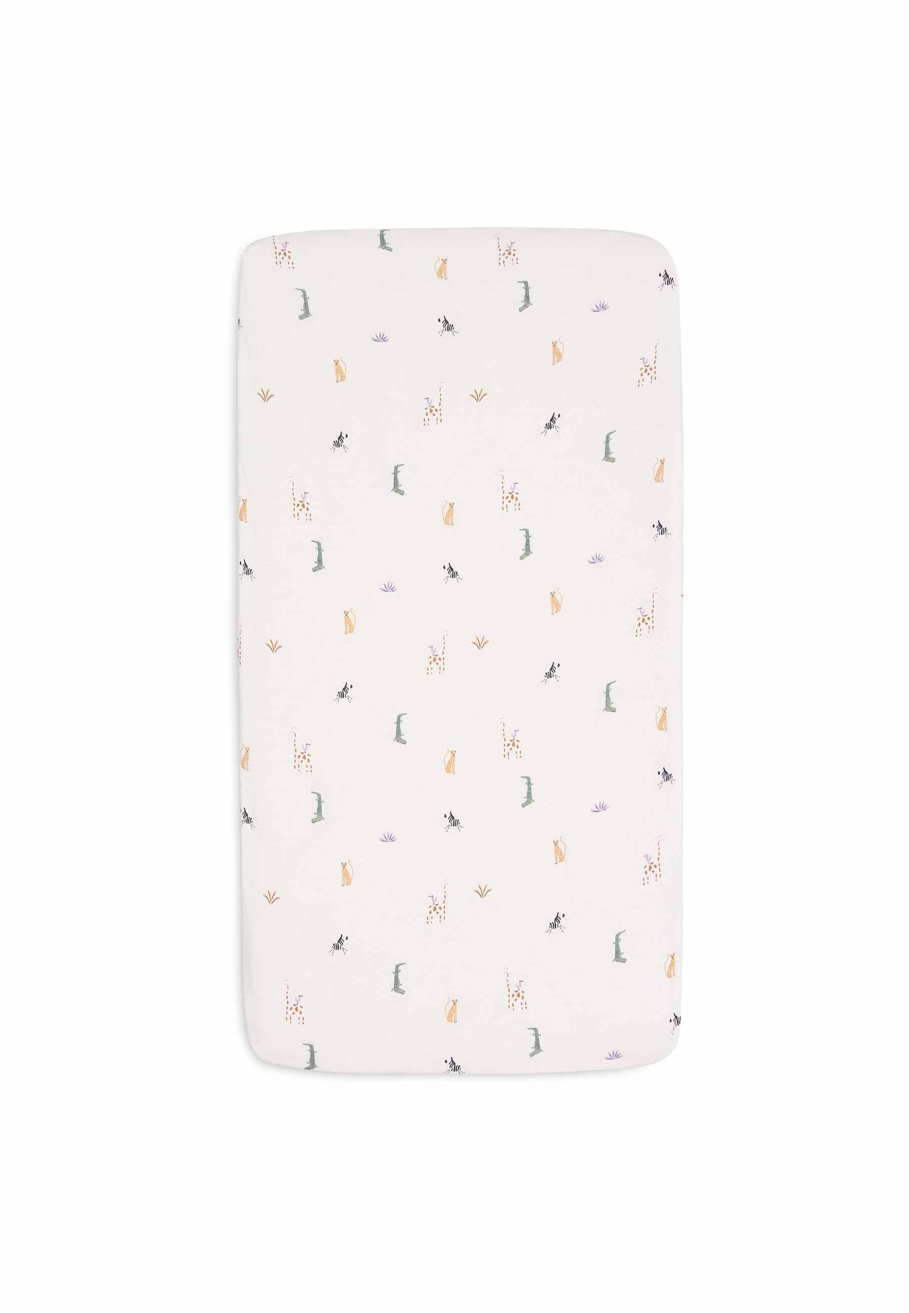 Jollein Spannbettlaken Jersey 70/75x140/150cm - Jungle Jambo Outlet