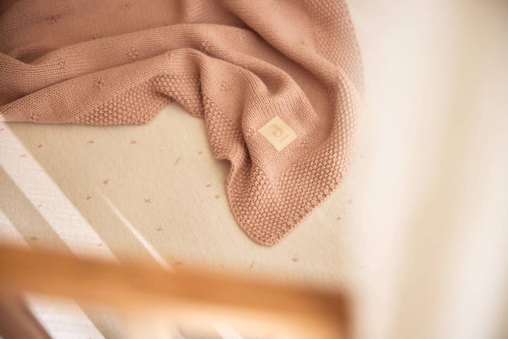 Jollein Spannbettlaken Jersey 40/50x80/90cm Twinkling - Wild Rose Meist gekauft