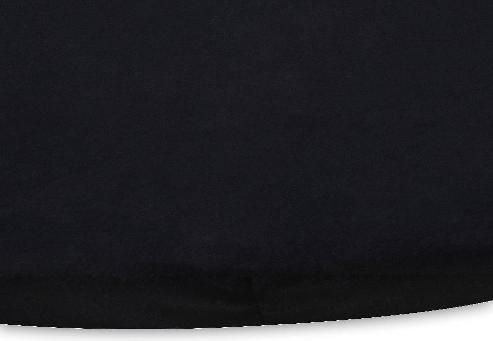 Jollein Spannbettlaken Jersey Laufgitter Ø95cm Black Kostenloser Versand