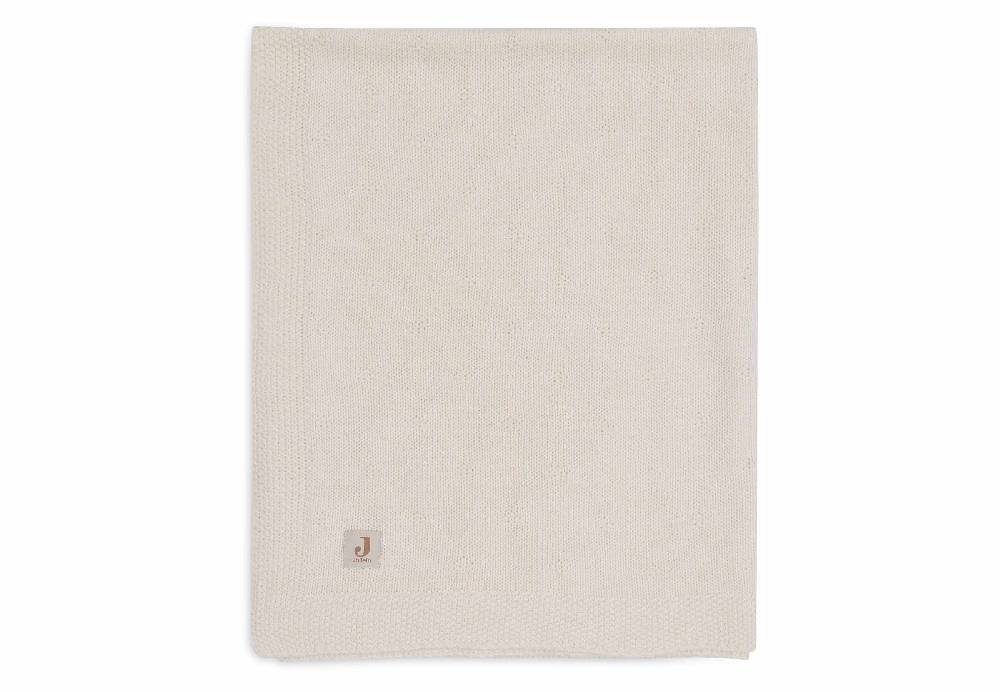 Jollein Decke Kinderbett 100x150cm Cosy Knit - Ivory Rabatt