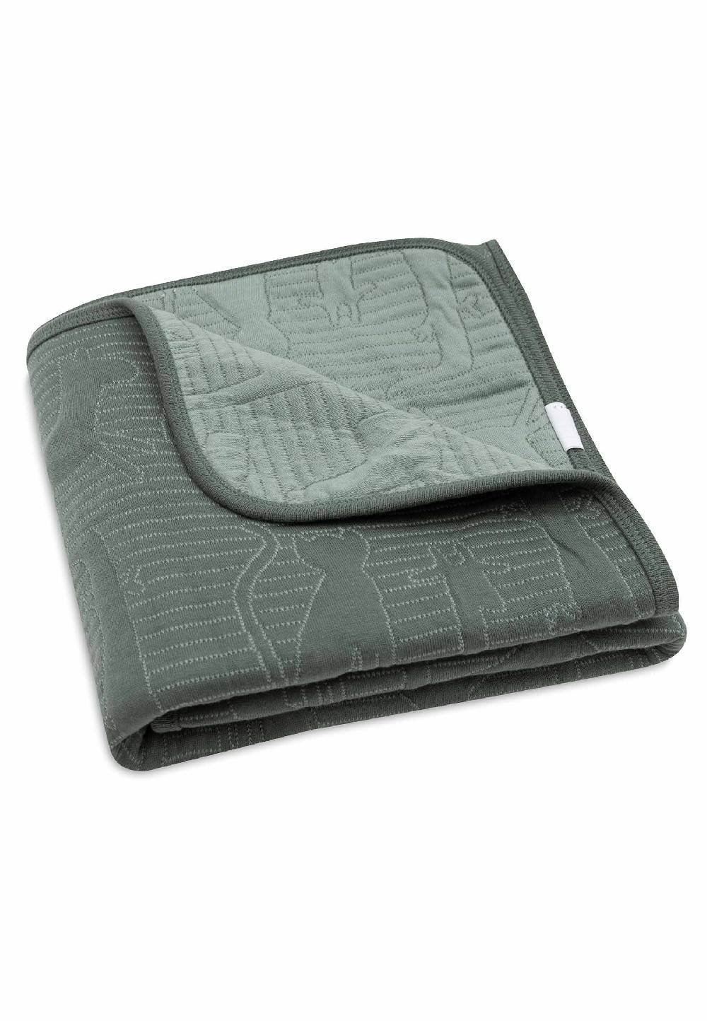 Jollein Decke Wiege 75x100cm Jungle Jambo - Ash Green/Laurel Flash Sale