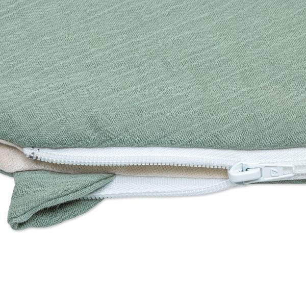 Julius Zöllner Musselin Babyschlafsack, Grün Fabrikladen