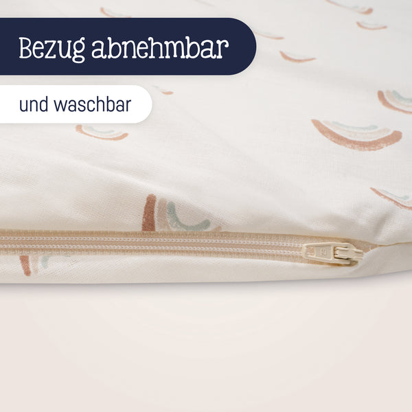 Julius Zöllner Stillkissen mit Knopf, Organic Rainbow Günstig kaufen