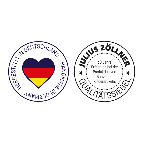 Julius Zöllner Bezug Wickelunterlage/2-Keil-Mulde aus Musselin, sand Muttertagsangebot