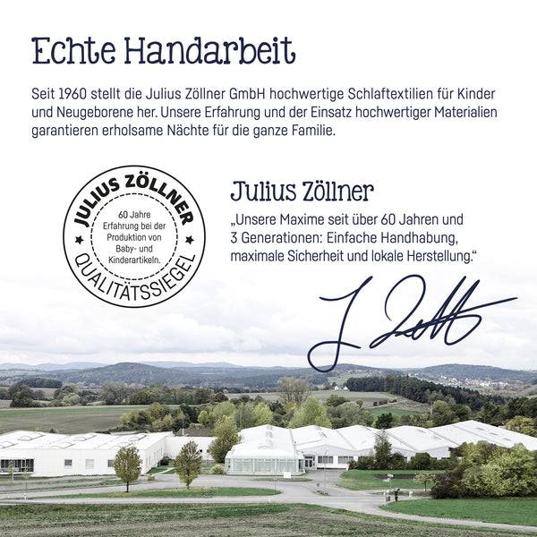 Julius Zöllner Bezug Wickelunterlage aus Organic, Stripes Lagerräumung