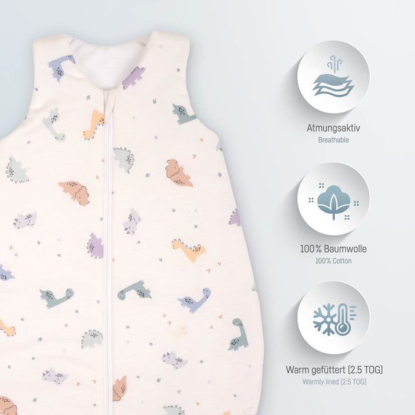 Julius Zöllner Jersey Schlafsack - Little Dinos Vierteljährliche Förderung