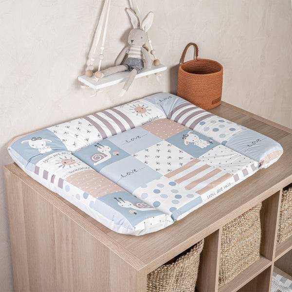 Julius Zöllner Wickelauflage "Softy", Patch Blue Angebote