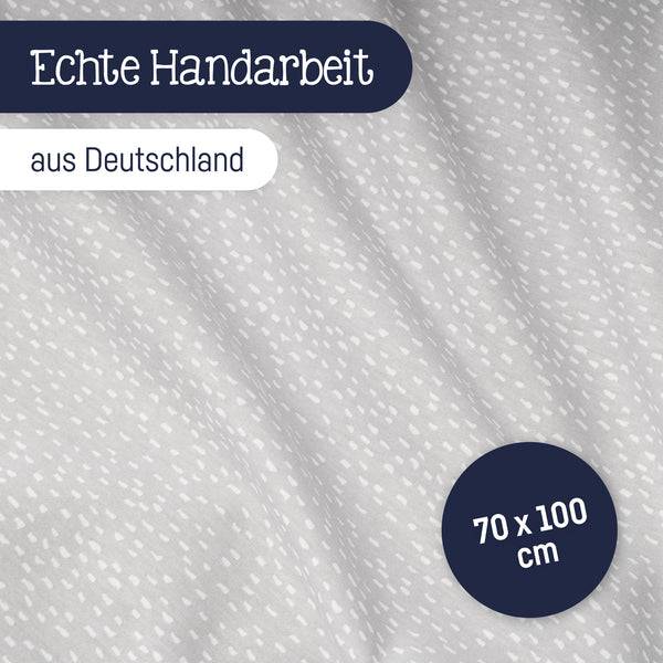 Julius Zöllner Jersey Winterdecke, Tiny Squares Grey Neueste Stile