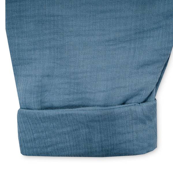 Julius Zöllner Jumper Musselin, Blau Auslauf
