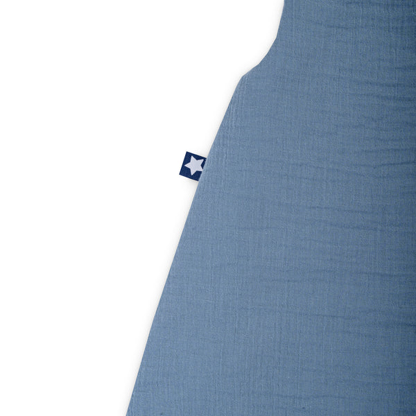 Julius Zöllner Jumper Musselin gefüttert, Blau Kostenloser Versand