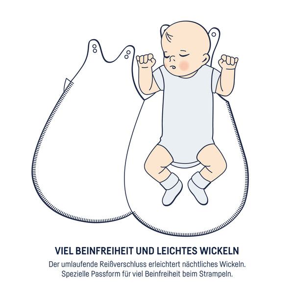 Julius Zöllner Babyschlafsack Neo - Savanne Beige Fabrik Onlineshop