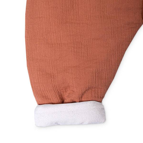 Julius Zöllner Jumper Musselin gefüttert, Rost Outlet