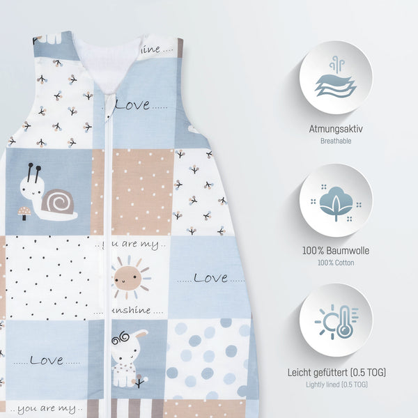 Julius Zöllner Sommerschlafsack - Patch Blue Hotsell