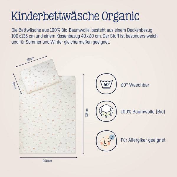 Julius Zöllner Bettwäsche Organic, Rainbow im Angebot