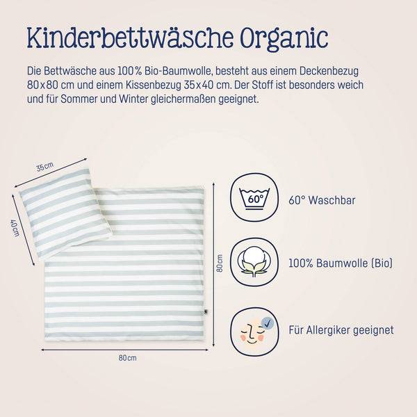 Julius Zöllner Bettwäsche Organic, Stripes Günstiger Verkauf