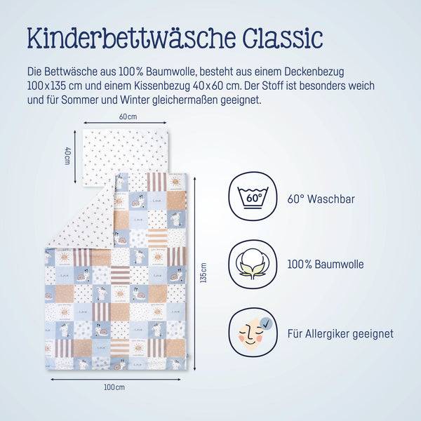 Julius Zöllner Bettwäsche Patch Blue Kostenloser Versand