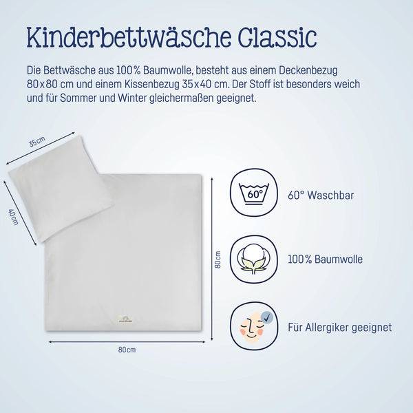 Julius Zöllner Bettwäsche, Uni Light grey Flash Sale