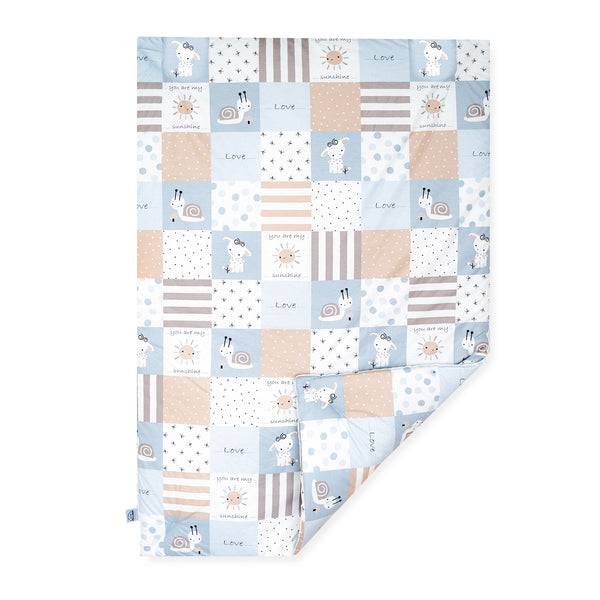 Julius Zöllner Krabbeldecke, Patch Blue Saisonschlussverkauf