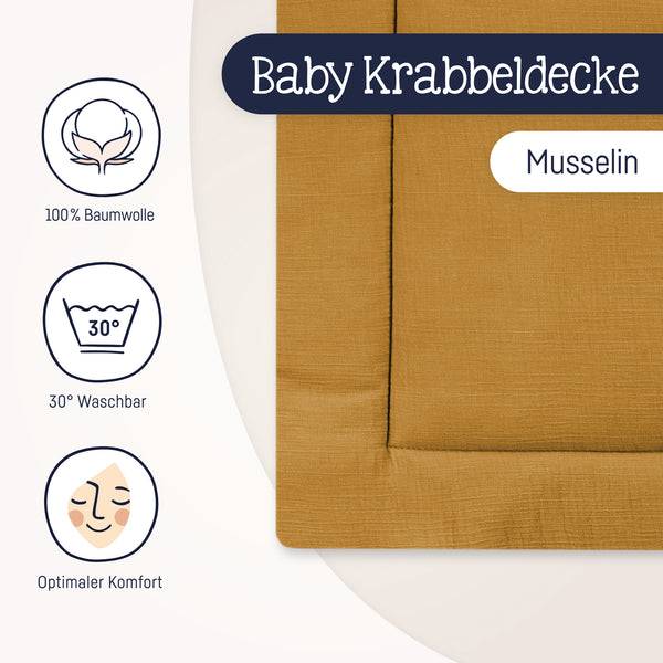 Julius Zöllner Krabbeldecke, zimt Lagerräumung