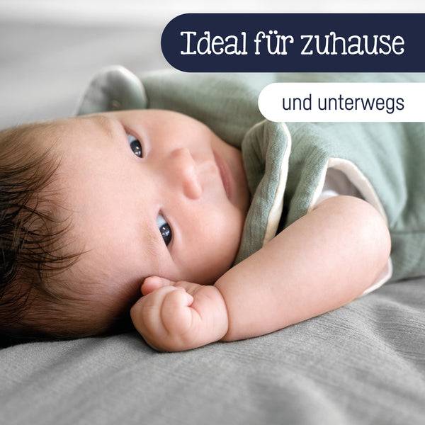 Julius Zöllner Kuscheldecke aus Baumwollmusselin, Grau Neueste Mode
