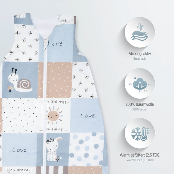 Julius Zöllner Schlafsack - Patch Blue Wochenangebot