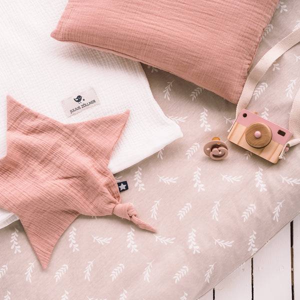 Julius Zöllner Schnuffeltuch dusty rose Speichern exportieren