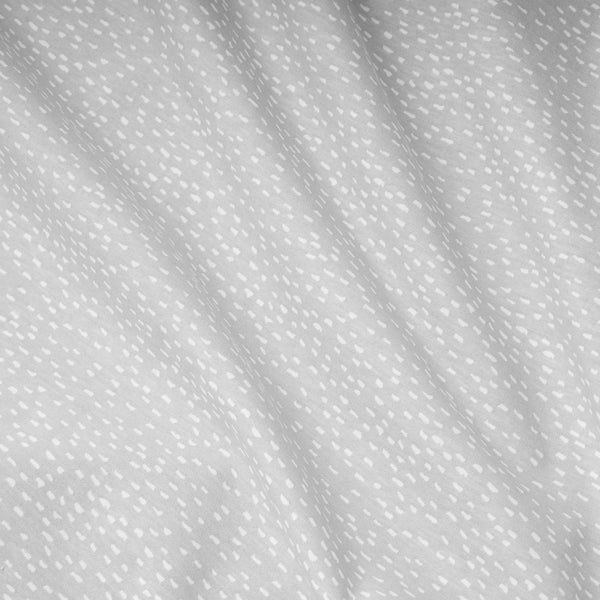 Julius Zöllner Jersey Bettschlange, Tiny Squares Grey im Angebot