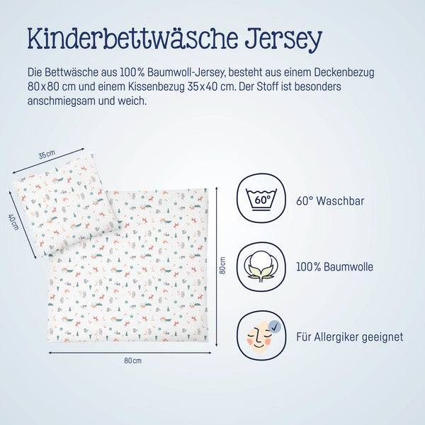 Julius Zöllner Jersey Bettwäsche Little Fox Blitzverkäufe