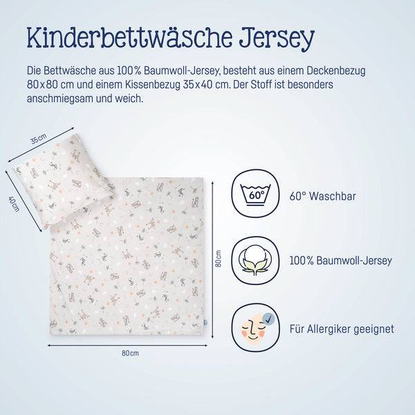 Julius Zöllner Jersey Bettwäsche Savanne Beige Fabrik Onlineshop