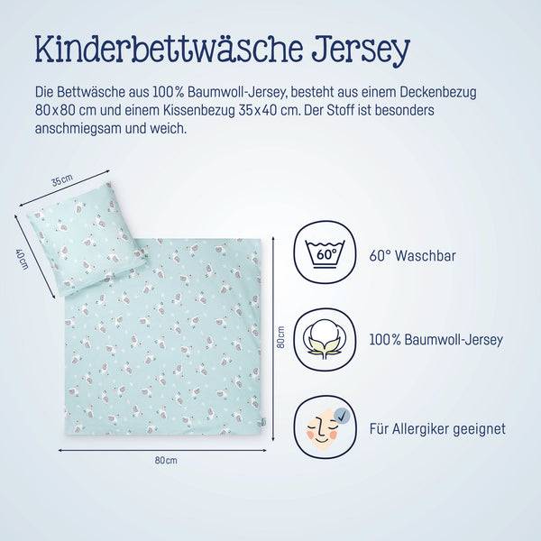 Julius Zöllner Jersey Bettwäsche Schnecke Sonderangebot