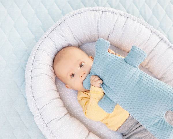 Julius Zöllner Jersey Kuschelnest NIDO, Tiny Squares Grey Jubiläumsangebot