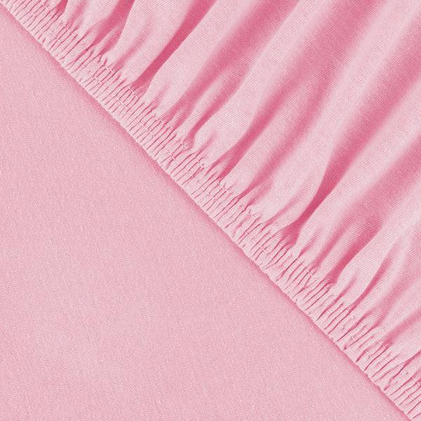 Julius Zöllner Jersey Spannbettlaken für Wiegen & Stubenwagenmatratzen 90x 40 cm, rosa Bis zu 55% Rabatt