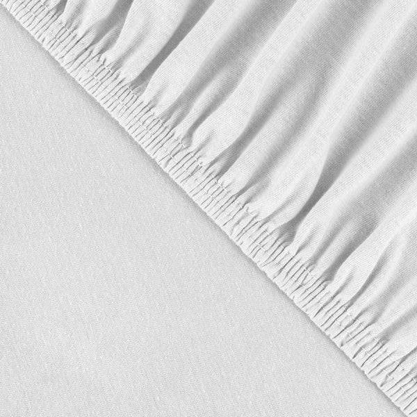 Julius Zöllner Jersey Spannbettlaken für Wiegen & Stubenwagenmatratzen 90x 40 cm, Weiß Riesige Rabatte
