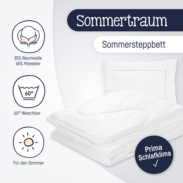 Julius Zöllner Kindersteppbett-Set, Sommertraum Begrenzt auf 3 Tage