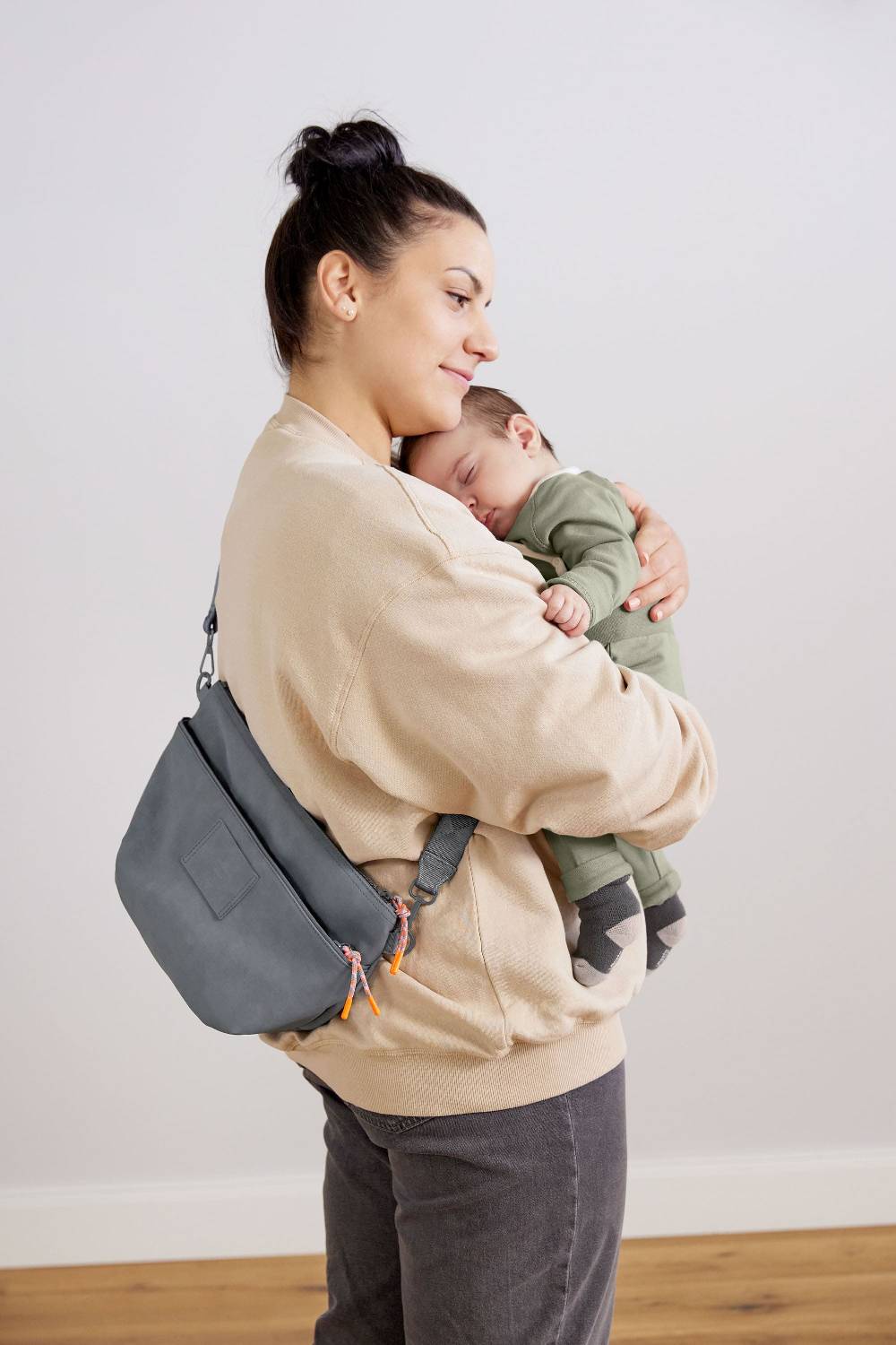 Lässig Kinderwagen Organizer - Bum Bag, Anthrazit Bis zu 60% Rabatt