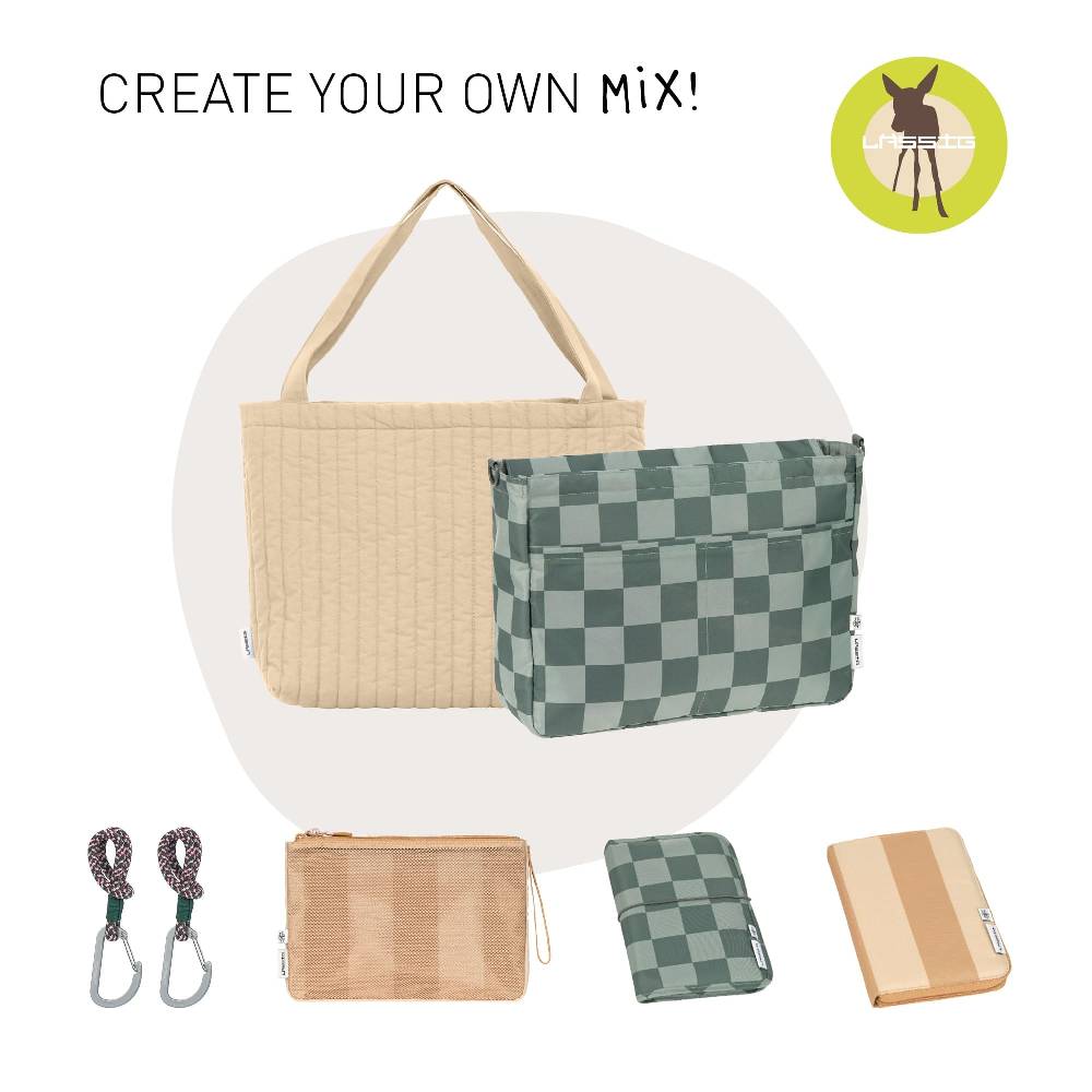 Lässig Shopper MIX - Baumwolle, Beige Nur für heute