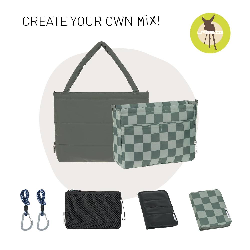 Lässig Shopper MIX, Oliv Fabrikladen