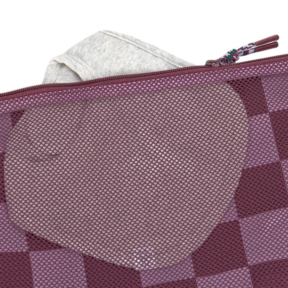 Lässig Windeltasche - Clutch, Tiefrot Lavendel Im Verkauf